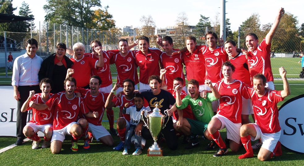 Cupsieger 2012: FC EDA Foto: Karin Baumann