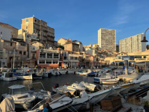 Abendstimmung Hafen Marseille